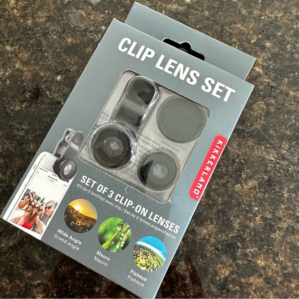 Kikkerland Clip On Lens Set Of 3